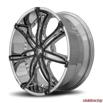 Diablo DNA Wheel 24x10 Blank 35 73.1 Chrome - DNA-241BLNK3573